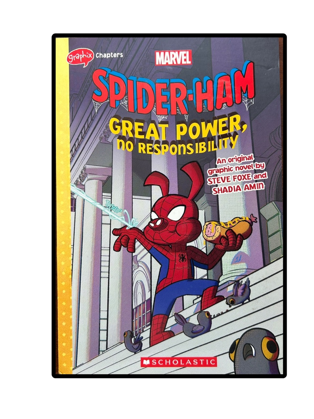 BUNDLE & SAVE 🎉Marvel Spider-Ham: Great Power, No Responsibility Graphic Novel